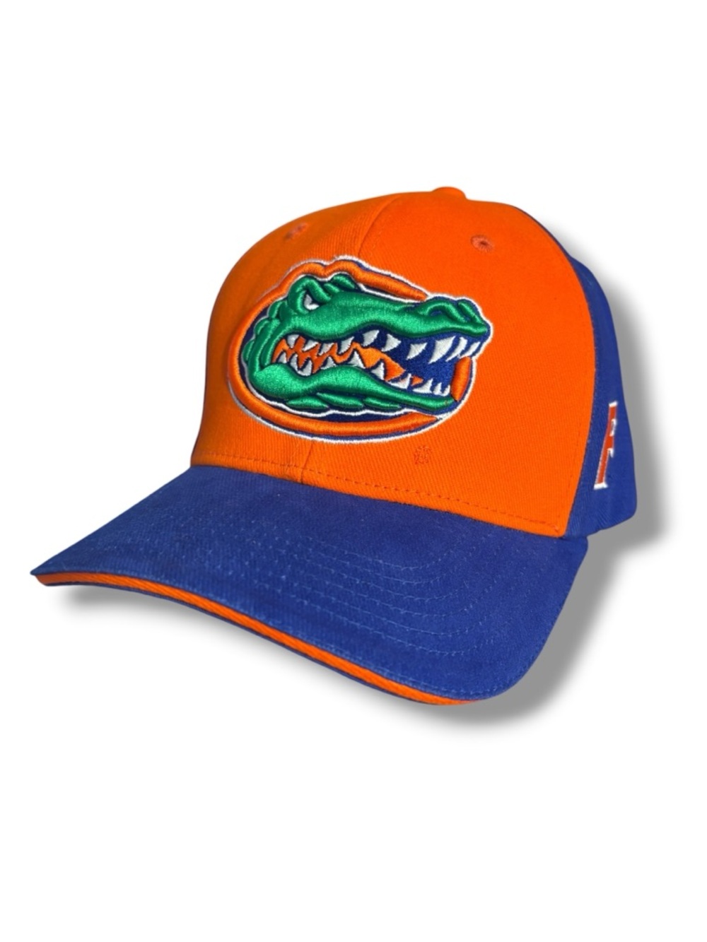 CAPTIVATING Blue & Orange University of Florida Gators Raised Embroidered Cap